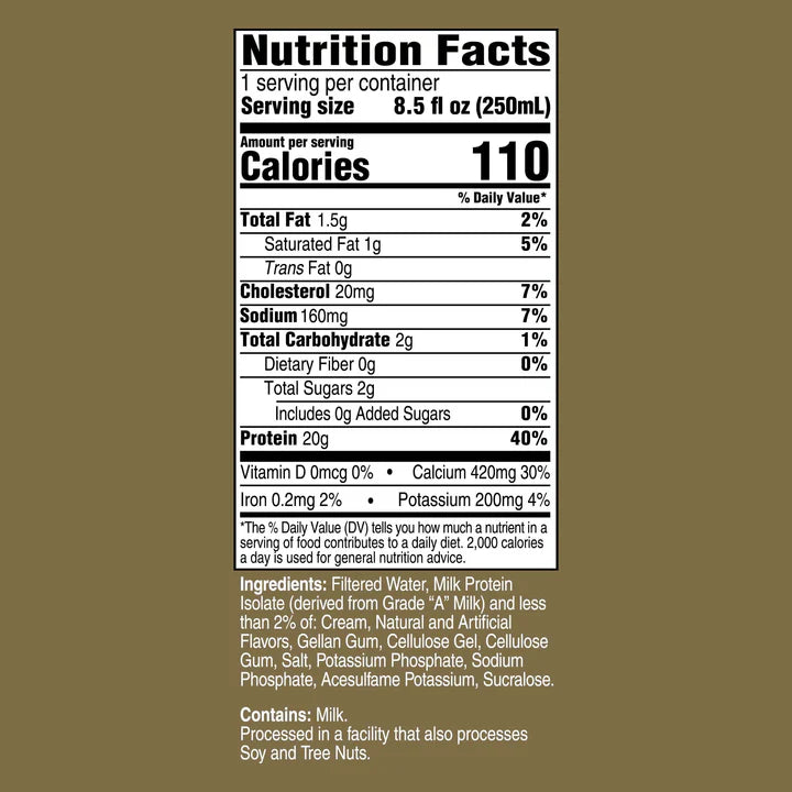 Proteína Liquida sabor vainilla